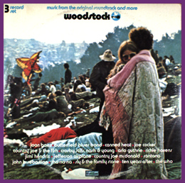 Die Plattenhülle der legendären Woodstock-LP