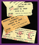 Tickets für das Woodstock Konzert